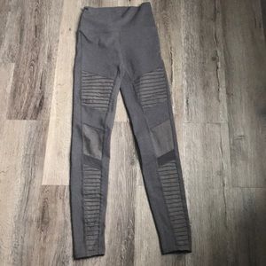ALO Yoga Moto Leggings in Slate